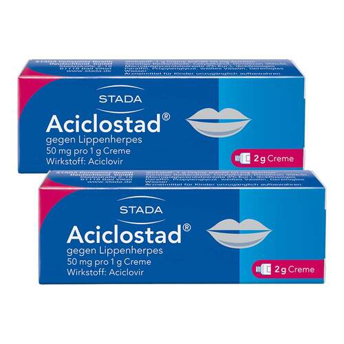 Aciclostad Creme gegen Lippenherpes - 1