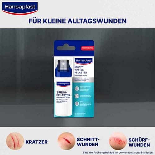 Hansaplast Zweite Haut Schutz Spr&uuml;h-Pflaster - 6