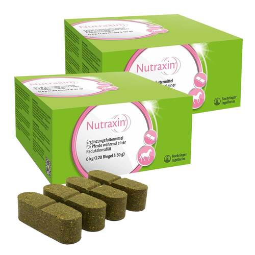 Nutraxin Erg&auml;nzungsfuttermittel Riegel f&uuml;r Pferde - 1