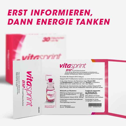 vitasprint B12 Trinkfl&auml;schchen mit Vitamin B12 - 6