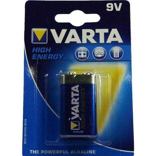 Batterien E Block 6 LR 61 9V 4922 Varta High - 1