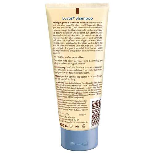 Luvos Naturkosmetik mit Heilerde Haarshampoo - 2