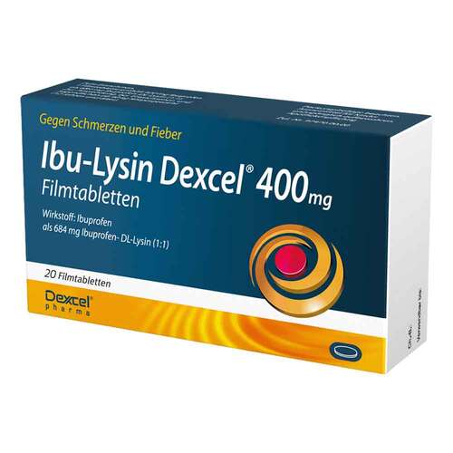 Ibu-Lysin Dexcel 400 mg Filmtabletten - 1