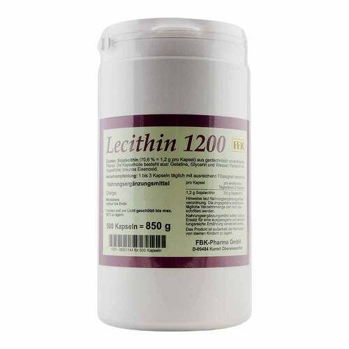 Lecithin 1200 Kapseln - 1