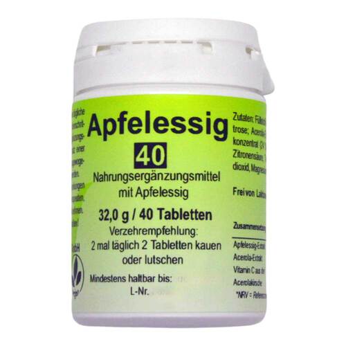 Apfelessig Tabletten - 1