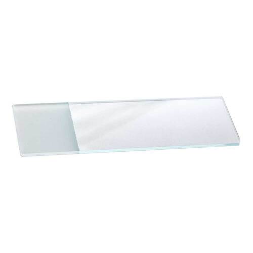 Objekttr&auml;ger 76x26mm mit Mattstreifen - 1