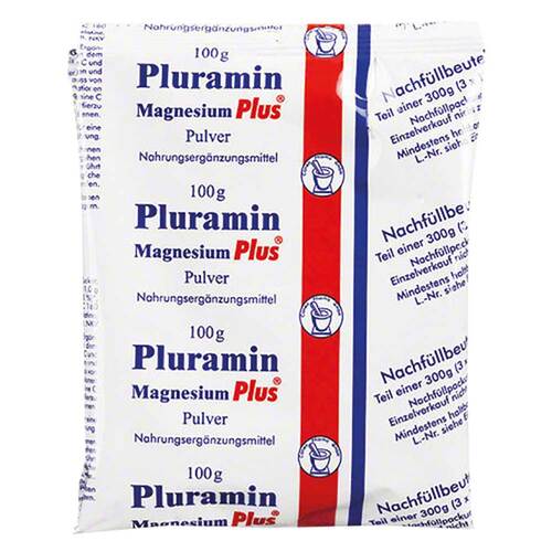 Pluramin Magnesium Plus Pulver Nachf&uuml;llbeutel - 1