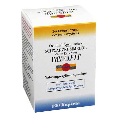 Schwarzk&uuml;mmel&ouml;l Immerfit Kapseln - 1