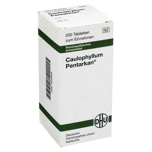 DHU Caulophyllum Pentarkan Tabletten - 1