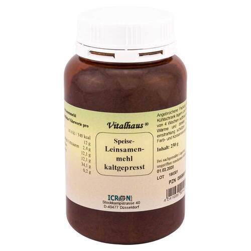 Leinsamenmehl kaltgepresst Vitalhaus - 1
