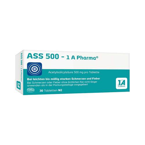 ASS 500 1A Pharma Tabletten - 1