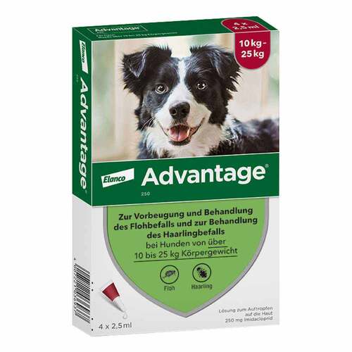 Advantage f&uuml;r Hunde von 10-25 kg - 1