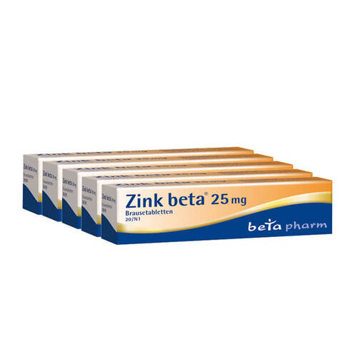 Zink Beta 25 Brausetabletten - 1