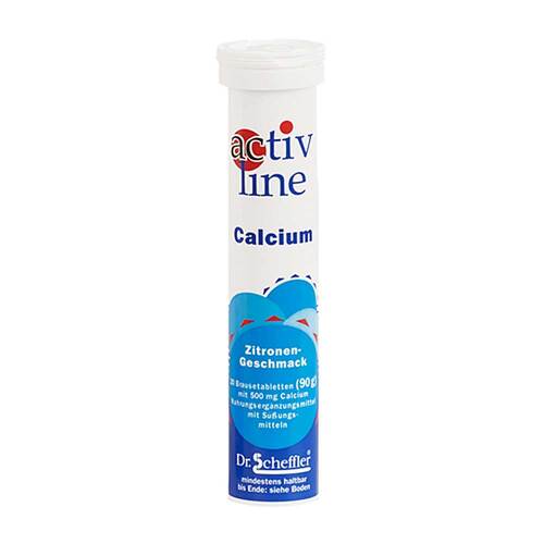 Activline Calcium Zitrone Brausetabletten - 1