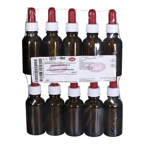 Pipettenflasche 30 ml mit kompl.Pipettenmontur - 1