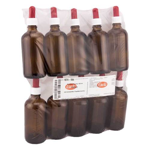Pipettenflasche 100 ml mit kompl.Pipettenmontur - 1