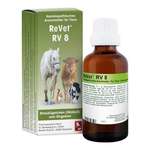 ReVet RV 8 Globuli f&uuml;r Tiere - 1