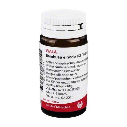 Bambusa E Nodo D 3 Globuli - 1