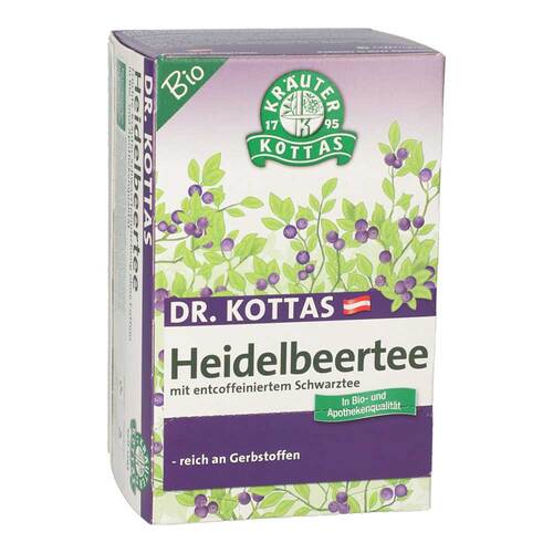 Dr. Kottas Heidelbeertee Filterbeutel - 1