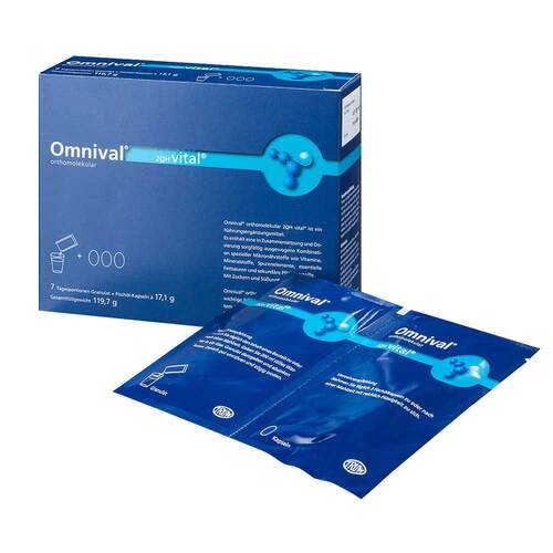 Omnival orthomolekul.2OH vital 7 TP Granulat + Kapseln - 1