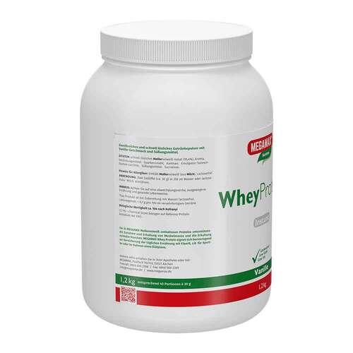 Wheyprotein Lactosefrei Vanille Pulver - 2