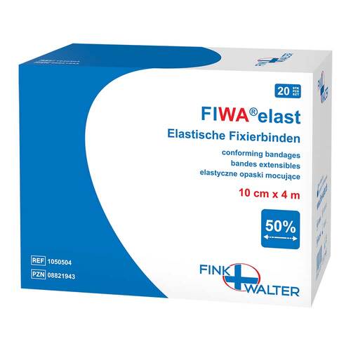 Fixierbinde elastisch 10 cm x 4 m lose - 1