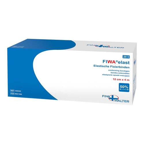 Fixierbinde elastisch 12 cm x 4 m lose - 1