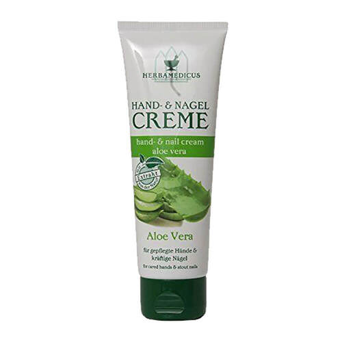 Hand und Nagelcreme mit Aloe Vera Herbamedicus - 1