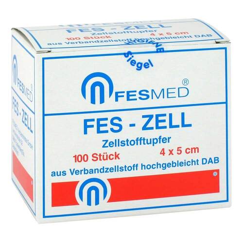 Zellstofftupfer Fes Zell 4x5 - 1