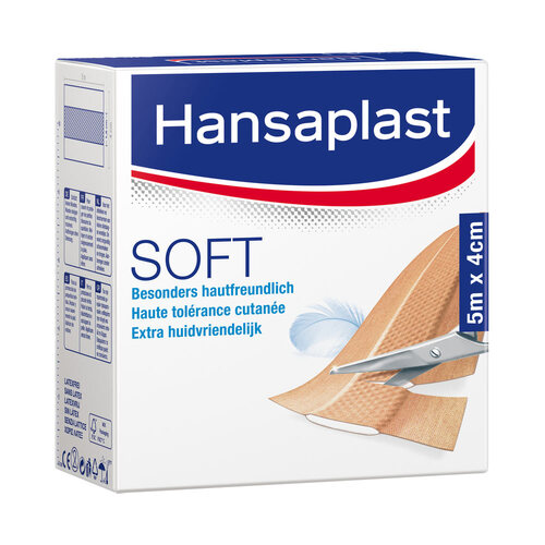 Hansaplast Soft Pflaster 5mx4cm Rolle - 1