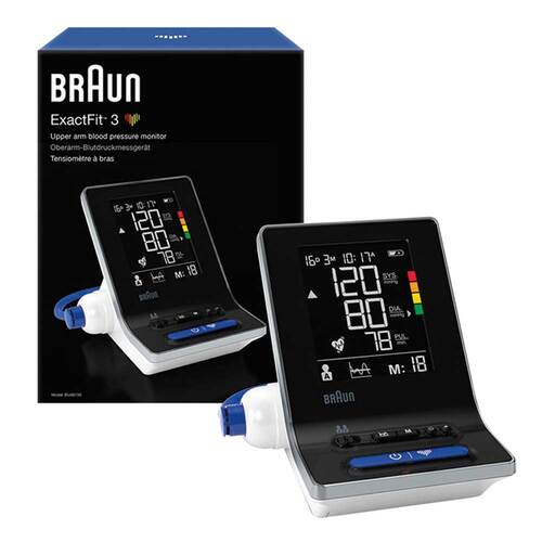 Braun Blutdruckmessger&auml;t Exact Fit 3 Oberarm - 1