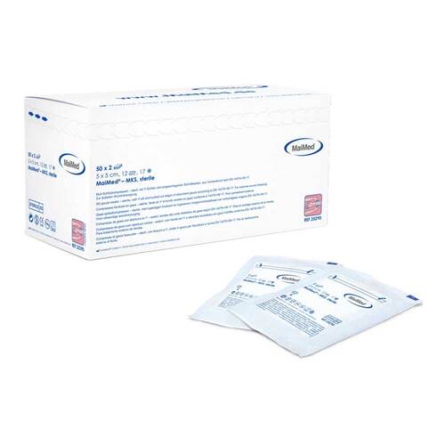 Schlitzkompressen 5x5cm 12fa - 1