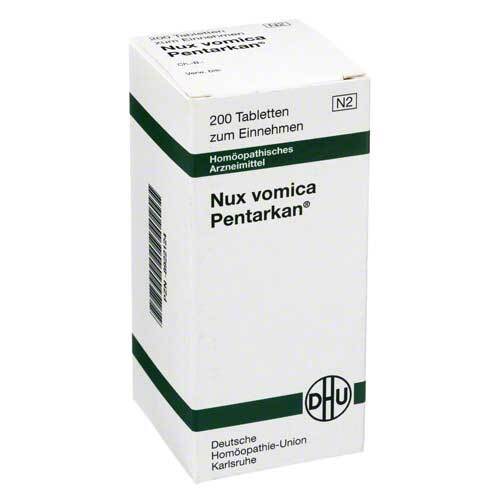 DHU Nux vomica Pentarkan Tabletten - 1