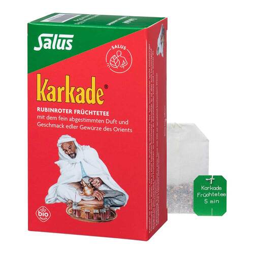 Karkade Fr&uuml;chtetee mit nat&uuml;rlichem Aroma bio Salus - 1