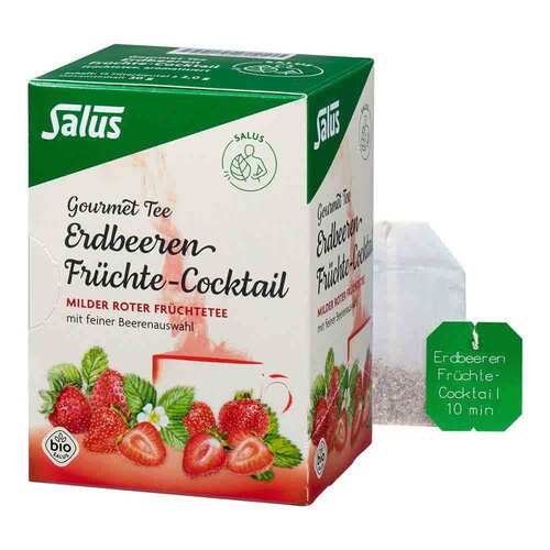 Erdbeer Fr&uuml;chtecocktail Tee Salus - 1