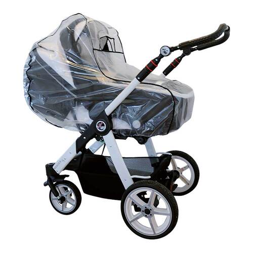 Regenverdeck f&uuml;r Kinderwagen PVC frei universal - 1