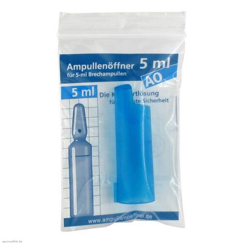 Ampullen&ouml;ffner f&uuml;r 5 ml Brechampullen - 1