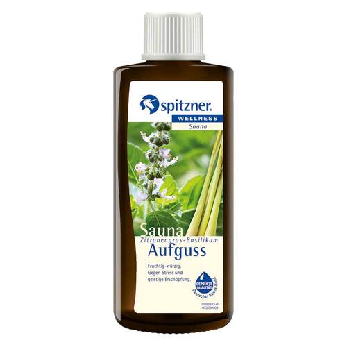 Spitzner Saunaaufguss Zitronengras Basilikon Welln. - 1