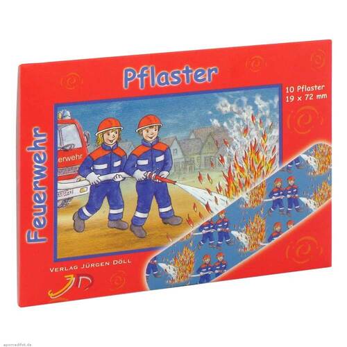 Kinderpflaster Feuerwehr Briefchen - 1