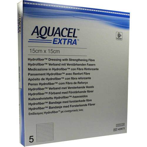 Aquacel Extra 15x15 cm Kompressen - 1