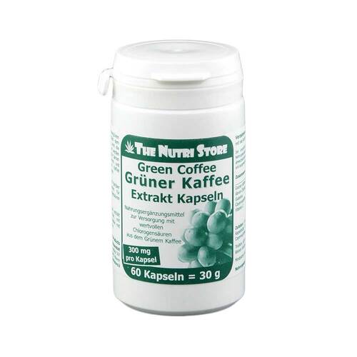 Gr&uuml;ner Kaffee Extrakt 300 mg Kapseln - 1
