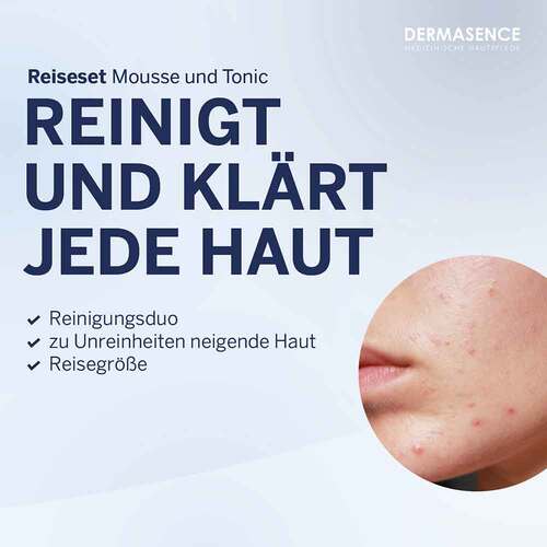 Dermasence Reiseset Mousse/ Tonic - 3