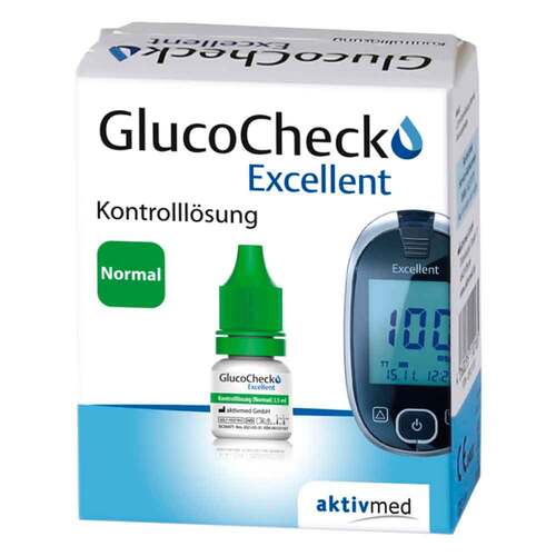 Gluco Check Excellent Kontroll L&ouml;sung normal - 1