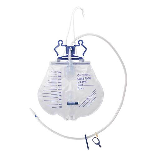 Bettbeutel 2 l / 90 cm steril - 1