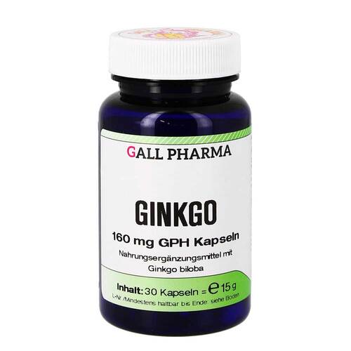 Ginkgo 160 mg GPH Kapseln - 1