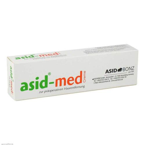 Enthaarungs Creme asid-med - 1