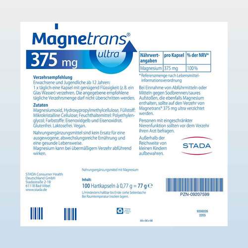 Magnetrans 375 mg ultra Kapseln - 6