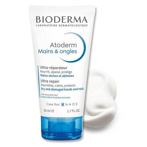 Bioderma Atoderm Mains Handcreme f&uuml;r trockene und raue H&auml;nde und N&auml;gel - 6