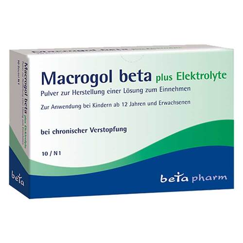 Macrogol beta plus Elektrolyte Pulver - 1