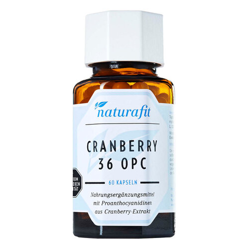 Naturafit Cranberry 36 OPC Kapseln - 1